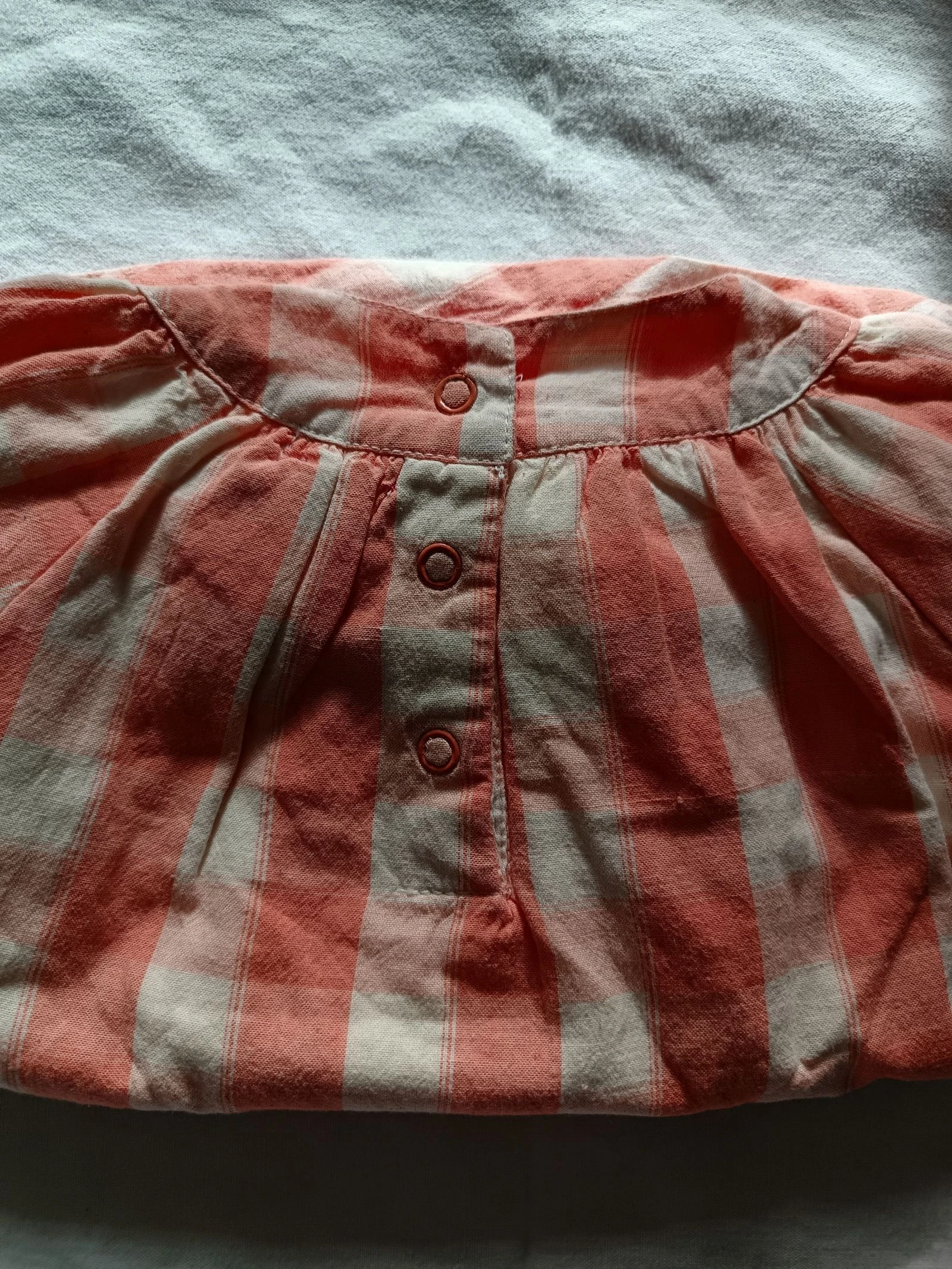 Blusa ou vestido pequeno pikouic tamanho 9 meses – photo 6